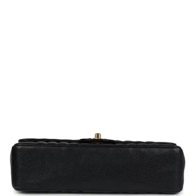 Chanel Vintage Chanel Medium Vertical Flap Bag Black Caviar Gold Hardware | Thumbnail 6 Chanel Vintage Chanel Medium Vertical Flap Bag Black Caviar Gold Hardware | Thumbnail 6