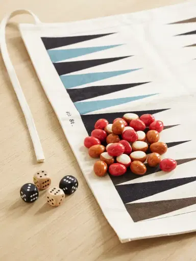 Fourth Street Canvas, Wood And Metal Backgammon Set | Thumbnail 3 Fourth Street Canvas, Wood And Metal Backgammon Set | Thumbnail 3