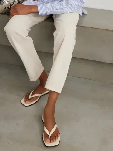 Emme Parsons Meta Leather Flip Flops | Thumbnail 2 Emme Parsons Meta Leather Flip Flops | Thumbnail 2