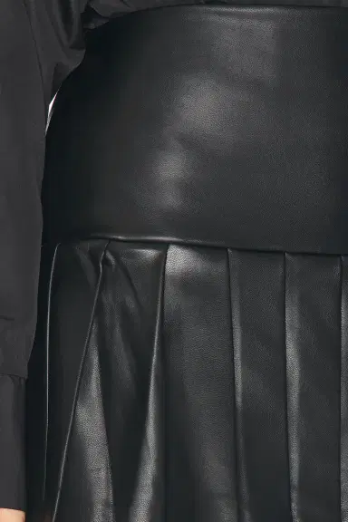 Norma Kamali Pleated Pickleball Skirt | Thumbnail 6 Norma Kamali Pleated Pickleball Skirt | Thumbnail 6