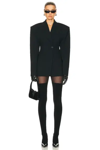 Norma Kamali Thigh High Spliced Legging | Thumbnail 4 Norma Kamali Thigh High Spliced Legging | Thumbnail 4