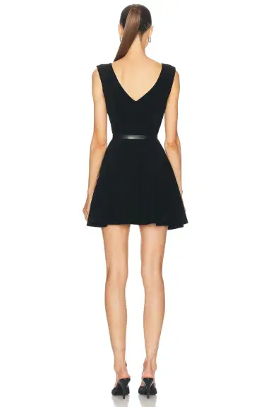 Norma Kamali Grace Mini Dress | Thumbnail 4 Norma Kamali Grace Mini Dress | Thumbnail 4