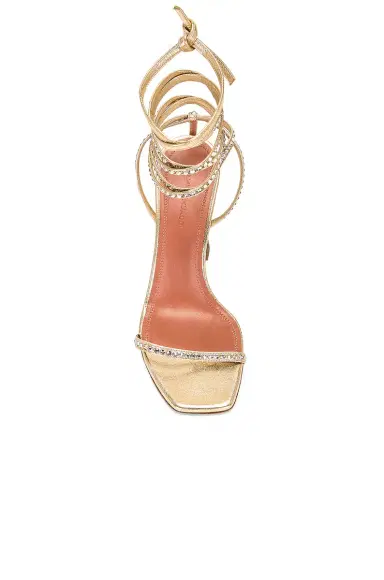 Amina Muaddi Vita Crystal Sandal | Thumbnail 4 Amina Muaddi Vita Crystal Sandal | Thumbnail 4