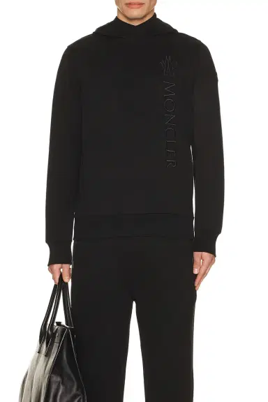 Moncler Logo Hoodie | Thumbnail 4 Moncler Logo Hoodie | Thumbnail 4