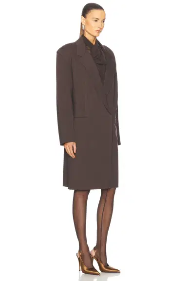 Norma Kamali Oversized Double Breasted Jacket | Thumbnail 2 Norma Kamali Oversized Double Breasted Jacket | Thumbnail 2