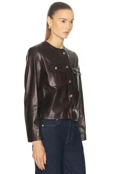 NILI LOTAN Kitra Leather Jacket | Thumbnail 2 NILI LOTAN Kitra Leather Jacket | Thumbnail 2