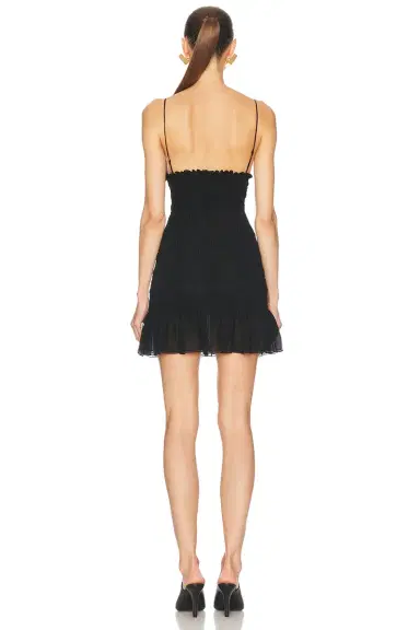 Saint Laurent Sleeveless Mini Dress | Thumbnail 3 Saint Laurent Sleeveless Mini Dress | Thumbnail 3