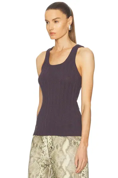 Acne Studios Kombo Gummy Tank Top | Thumbnail 3 Acne Studios Kombo Gummy Tank Top | Thumbnail 3