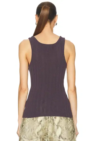 Acne Studios Kombo Gummy Tank Top | Thumbnail 4 Acne Studios Kombo Gummy Tank Top | Thumbnail 4