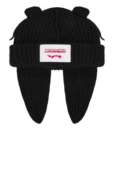 Charles Jeffrey Loverboy Chunky Rabbit Beanie | Thumbnail 1 Charles Jeffrey Loverboy Chunky Rabbit Beanie | Thumbnail 1