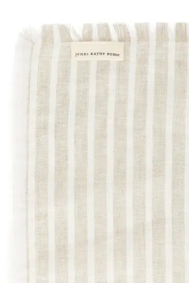 Jenni Kayne Frayed Linen Napkin | Thumbnail 3 Jenni Kayne Frayed Linen Napkin | Thumbnail 3