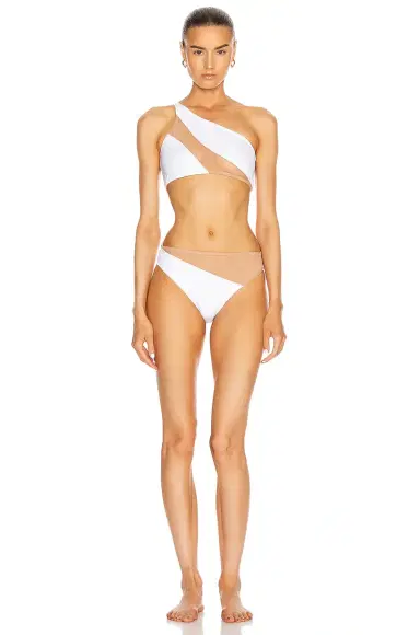 Norma Kamali Snake Mesh Bottom Swimsuit | Thumbnail 5 Norma Kamali Snake Mesh Bottom Swimsuit | Thumbnail 5