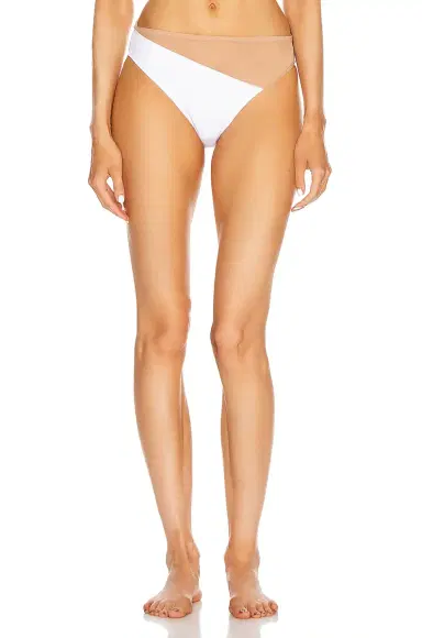 Norma Kamali Snake Mesh Bottom Swimsuit | Thumbnail 1 Norma Kamali Snake Mesh Bottom Swimsuit | Thumbnail 1