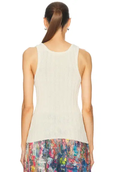Acne Studios Kombo Gummy Tank Top | Thumbnail 3 Acne Studios Kombo Gummy Tank Top | Thumbnail 3