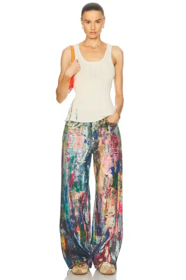 Acne Studios Kombo Gummy Tank Top | Thumbnail 4 Acne Studios Kombo Gummy Tank Top | Thumbnail 4