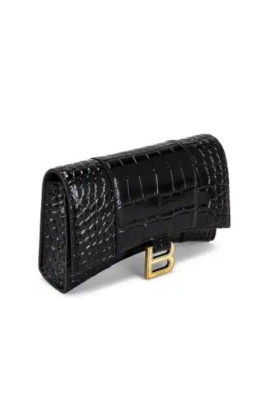 Balenciaga Hourglass Wallet On Chain Bag | Thumbnail 4 Balenciaga Hourglass Wallet On Chain Bag | Thumbnail 4