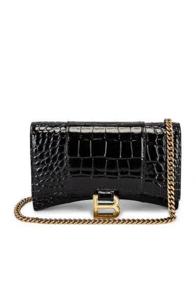 Balenciaga Hourglass Wallet On Chain Bag | Thumbnail 1 Balenciaga Hourglass Wallet On Chain Bag | Thumbnail 1