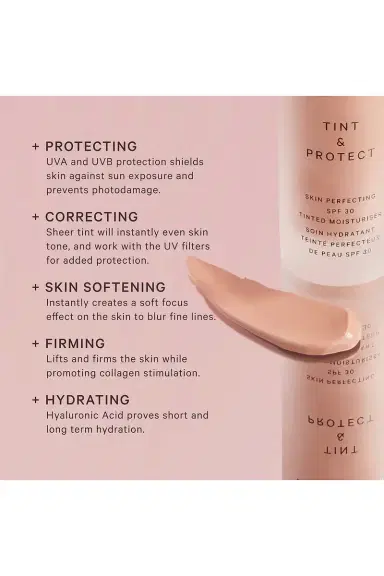 MZ Skin Tint & Protect Skin Perfecting Tinted Moisturizer SPF 30 | Thumbnail 6 MZ Skin Tint & Protect Skin Perfecting Tinted Moisturizer SPF 30 | Thumbnail 6