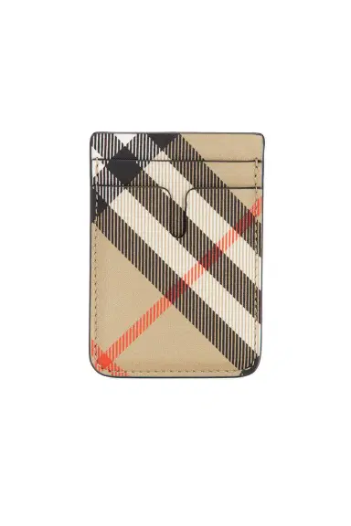 Burberry Magnetic Cardholder | Thumbnail 1 Burberry Magnetic Cardholder | Thumbnail 1