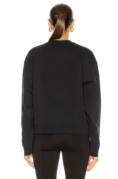 Alexander Wang Puff Paint Foundation Sweatshirt | Thumbnail 3 Alexander Wang Puff Paint Foundation Sweatshirt | Thumbnail 3