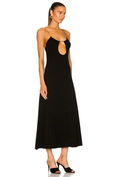 Saint Laurent Keyhole Dress | Thumbnail 2 Saint Laurent Keyhole Dress | Thumbnail 2