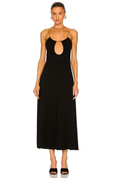 Saint Laurent Keyhole Dress | Thumbnail 1 Saint Laurent Keyhole Dress | Thumbnail 1