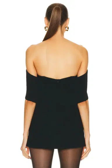 Toteme Off Shoulder Evening Top | Thumbnail 3 Toteme Off Shoulder Evening Top | Thumbnail 3
