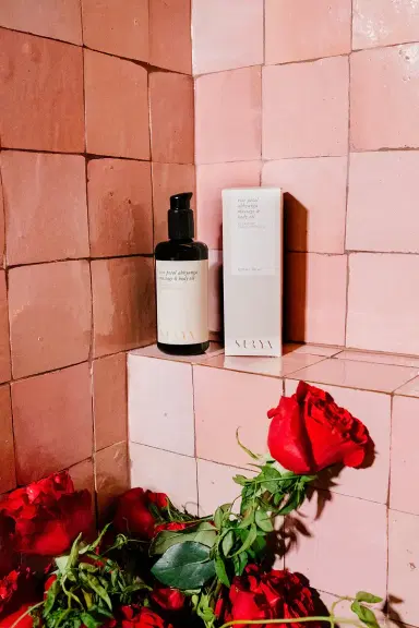 Surya Rose Petal Abhyanga Massage & Body Oil | Thumbnail 4 Surya Rose Petal Abhyanga Massage & Body Oil | Thumbnail 4