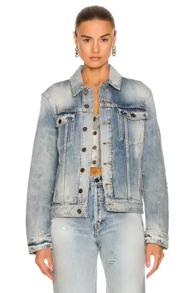 Saint Laurent Boyfriend Jacket | Thumbnail 1 Saint Laurent Boyfriend Jacket | Thumbnail 1