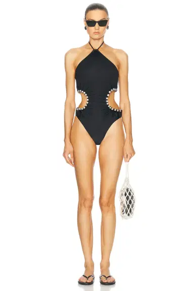 Cult Gaia Sibel One Piece Swimsuit | Thumbnail 4 Cult Gaia Sibel One Piece Swimsuit | Thumbnail 4