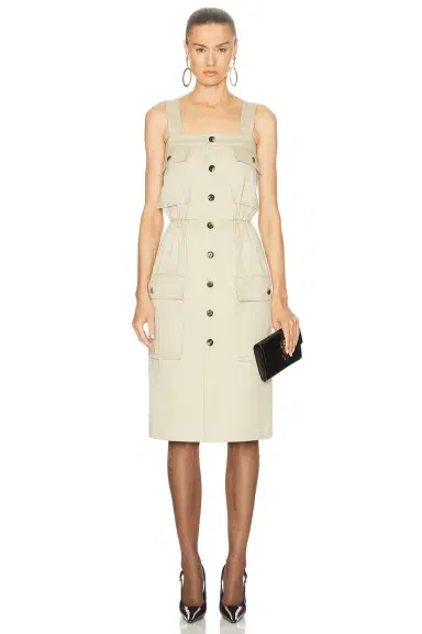 Saint Laurent Utility Dress | Thumbnail 1 Saint Laurent Utility Dress | Thumbnail 1