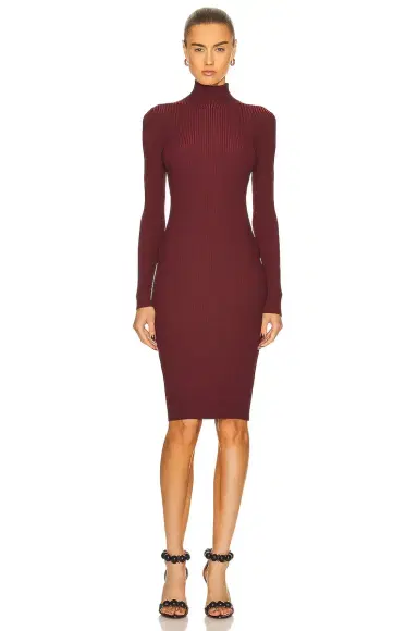 Alaïa Rib Dress | Thumbnail 1 Alaïa Rib Dress | Thumbnail 1