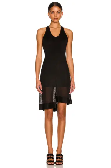 Alaïa Edition 1986 Short Asymmetrical Dress | Thumbnail 1 Alaïa Edition 1986 Short Asymmetrical Dress | Thumbnail 1