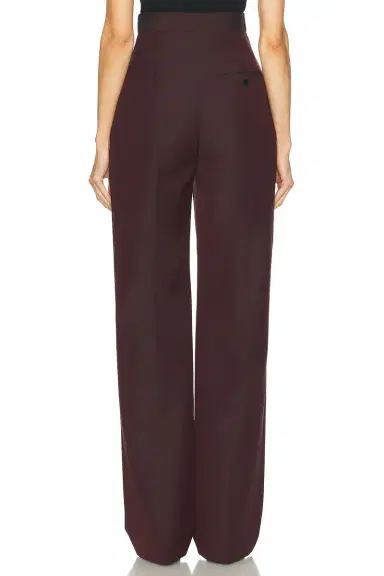 Alexander McQueen Wide Leg Trouser | Thumbnail 4 Alexander McQueen Wide Leg Trouser | Thumbnail 4