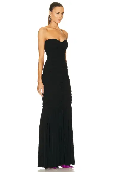 Norma Kamali Slinky Fishtail Gown | Thumbnail 2 Norma Kamali Slinky Fishtail Gown | Thumbnail 2