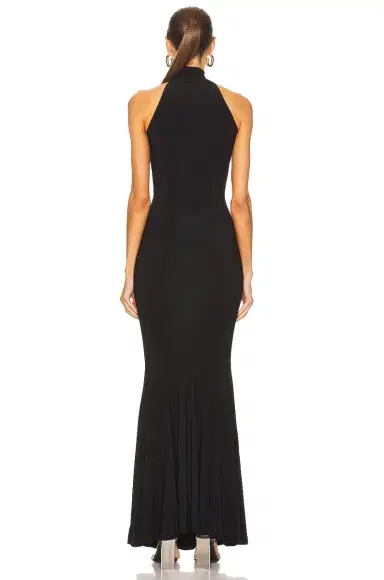 Norma Kamali Turtleneck Strapless Fishtail Gown | Thumbnail 3 Norma Kamali Turtleneck Strapless Fishtail Gown | Thumbnail 3