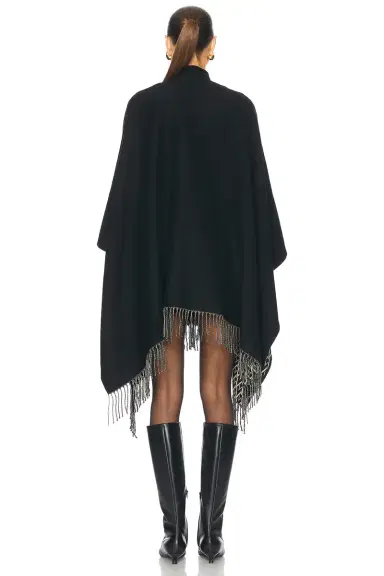 Valentino Garavani Toute La V Cashmere Poncho | Thumbnail 4 Valentino Garavani Toute La V Cashmere Poncho | Thumbnail 4