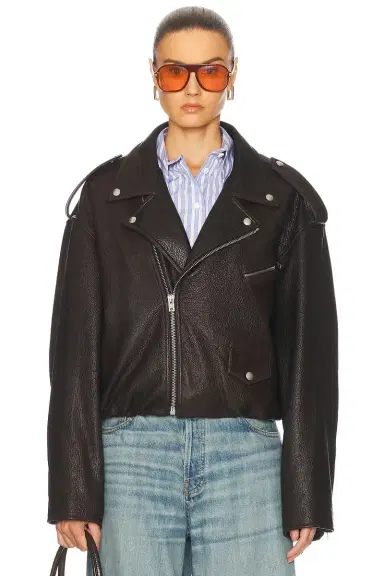 Acne Studios Liso Leather Jacket | Thumbnail 2 Acne Studios Liso Leather Jacket | Thumbnail 2