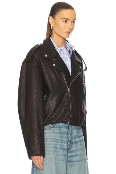 Acne Studios Liso Leather Jacket | Thumbnail 3 Acne Studios Liso Leather Jacket | Thumbnail 3