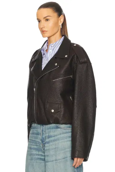 Acne Studios Liso Leather Jacket | Thumbnail 4 Acne Studios Liso Leather Jacket | Thumbnail 4