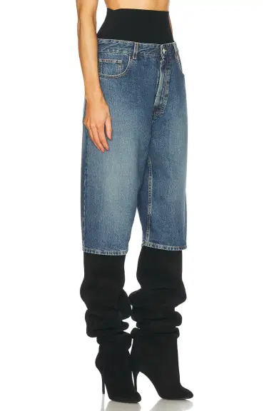 ALAÏA High Waisted Bermuda Short | Thumbnail 2 ALAÏA High Waisted Bermuda Short | Thumbnail 2