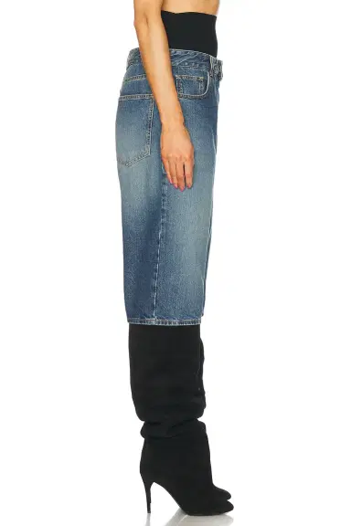 ALAÏA High Waisted Bermuda Short | Thumbnail 3 ALAÏA High Waisted Bermuda Short | Thumbnail 3