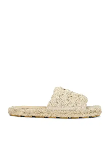 Bottega Veneta Jack Mule Espadrille Jute Flat Sandal | Thumbnail 1 Bottega Veneta Jack Mule Espadrille Jute Flat Sandal | Thumbnail 1