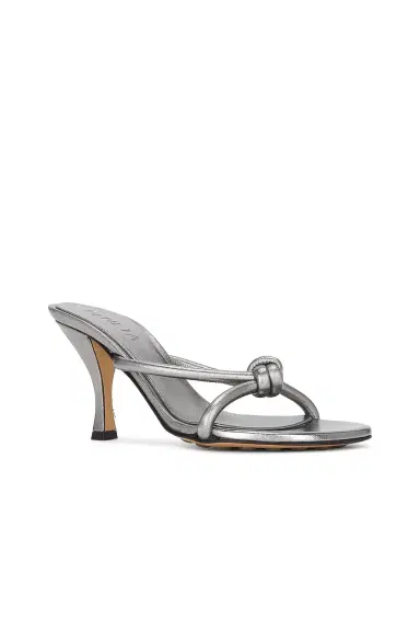 Bottega Veneta Metallic Blink Mule Sandal | Thumbnail 2 Bottega Veneta Metallic Blink Mule Sandal | Thumbnail 2