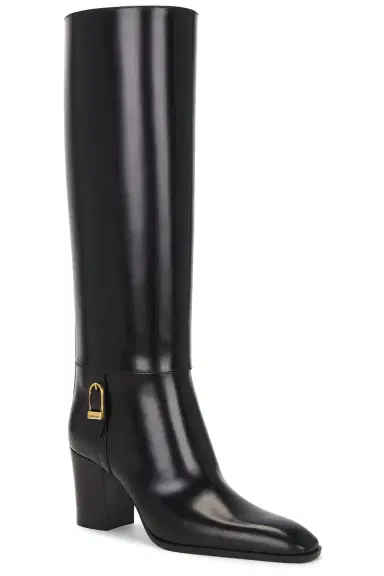 Saint Laurent Knee High Boot | Thumbnail 2 Saint Laurent Knee High Boot | Thumbnail 2