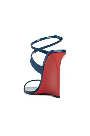 Saint Laurent Wedge Sandal | Thumbnail 3 Saint Laurent Wedge Sandal | Thumbnail 3