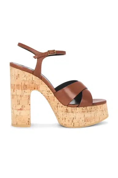 Saint Laurent Bianca Platform Sandal | Thumbnail 1 Saint Laurent Bianca Platform Sandal | Thumbnail 1