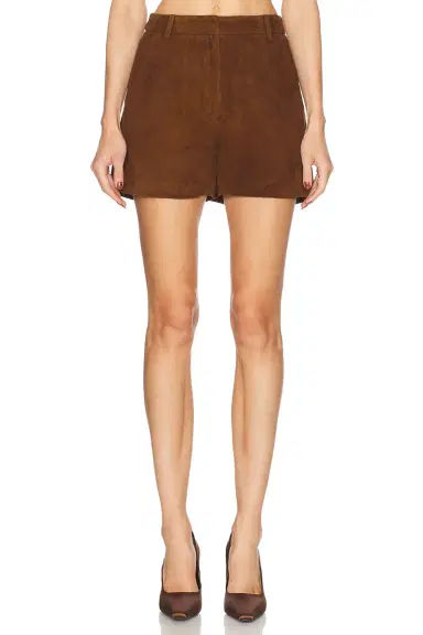Aexae Leather Suede Short | Thumbnail 3 Aexae Leather Suede Short | Thumbnail 3