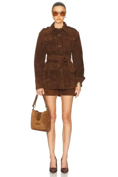 Aexae Leather Suede Short | Thumbnail 7 Aexae Leather Suede Short | Thumbnail 7