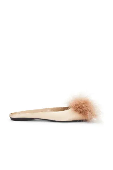 Saint Laurent Lido Flat Mule | Thumbnail 1 Saint Laurent Lido Flat Mule | Thumbnail 1
